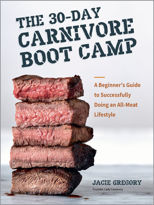Title details for The 30-Day Carnivore Boot Camp by Jacie Gregory - Wait list